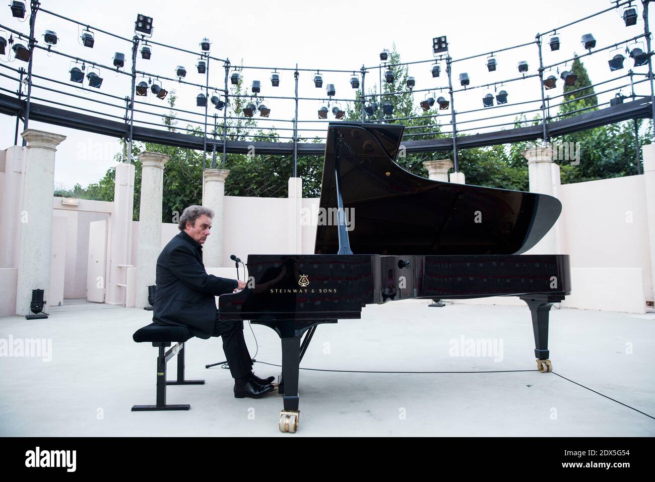 Bruno Rigutto bei Les Nuits Classiques Festival Veranstaltung in Ramatuelle, Südfrankreich am 29. Juli 2014. Foto von Cyril Bruneau/ABACAPRESS.COM Stockfoto