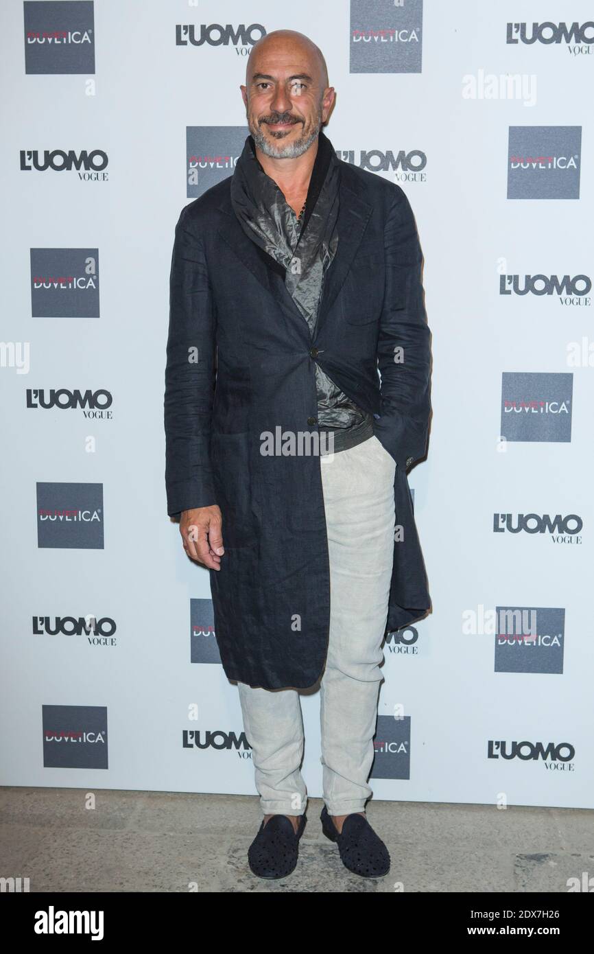 Roberto Ciufoli bei der von Duvetica gesponserten Gala-Nacht des Vogue man im Arsenale Torre di Porta Nuova, während des 71. Filmfestivals in Venedig, 4. September 2014. Foto von Marco Piovanotto /ABACAPRESS.COM Stockfoto