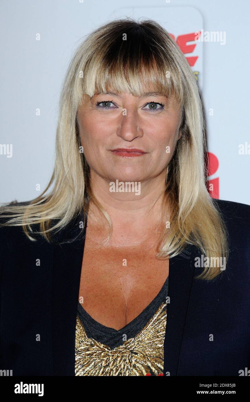 Christine Bravo bei der NRJ Rentree des Medias Pressekonferenz am 10. September 2014 im Musee du Quai Branly in Paris, Frankreich. Foto von Aurore Marechal/ABACAPRESS.COM Stockfoto