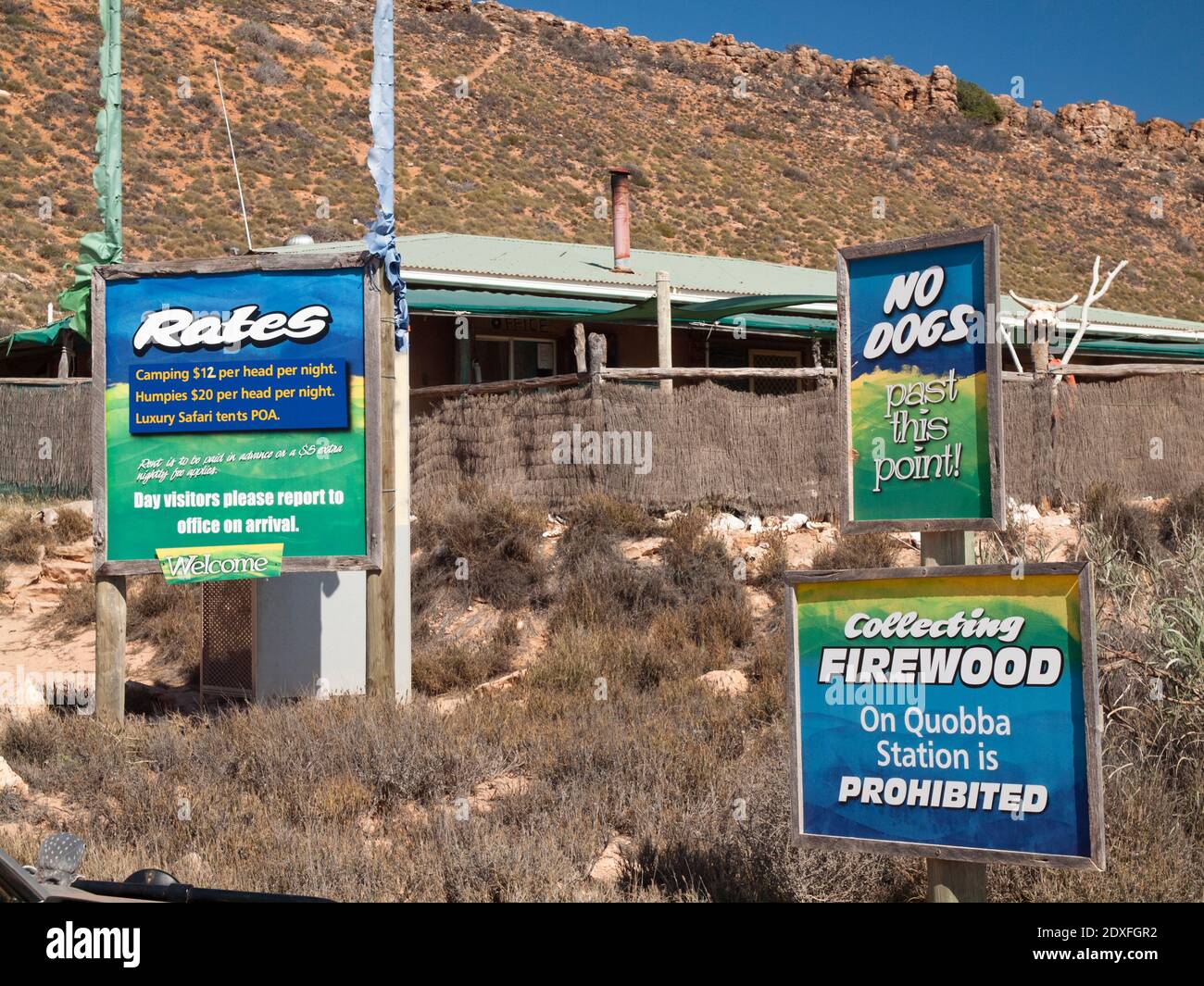 „The Rules“, Red Bluff, Quobba Station, Westaustralien Stockfoto