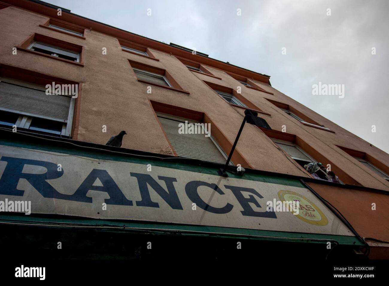 Le Havre oder anderswo. Serie über die Stadt Le Havre, die in diesem Jahr ihr 500-jähriges Bestehen feiert. Viele Feste werden organisiert, auch wenn der Kontext Stockfoto