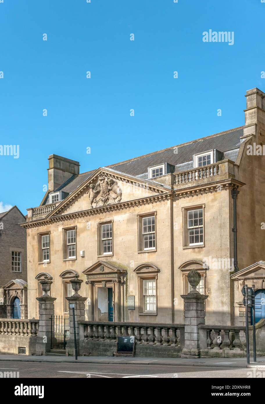 König Edwards School, Bath, Somerset, England Stockfoto