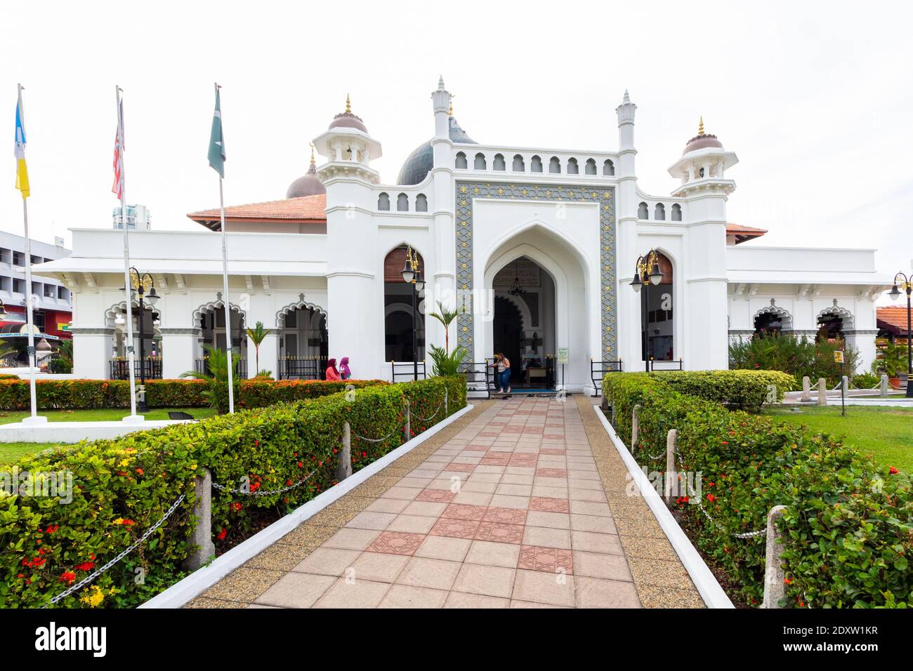 Die Kapitan Keling Moschee in Georgetown, Penang, Malaysia Stockfoto