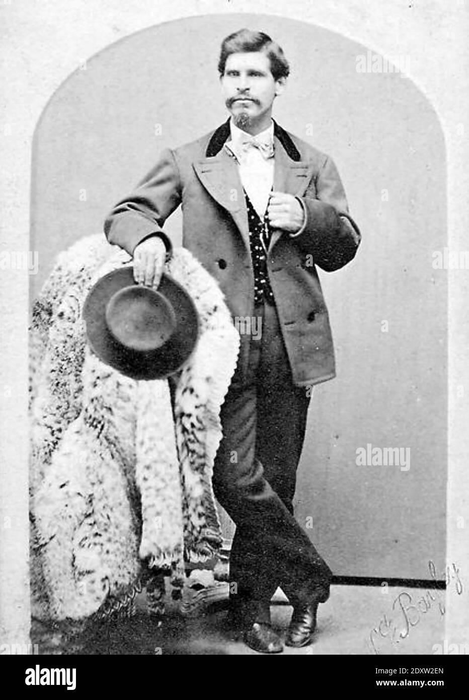 TIBURCIO VÁSQUEZ (1835-1875) kalifornischer Bandit Stockfoto