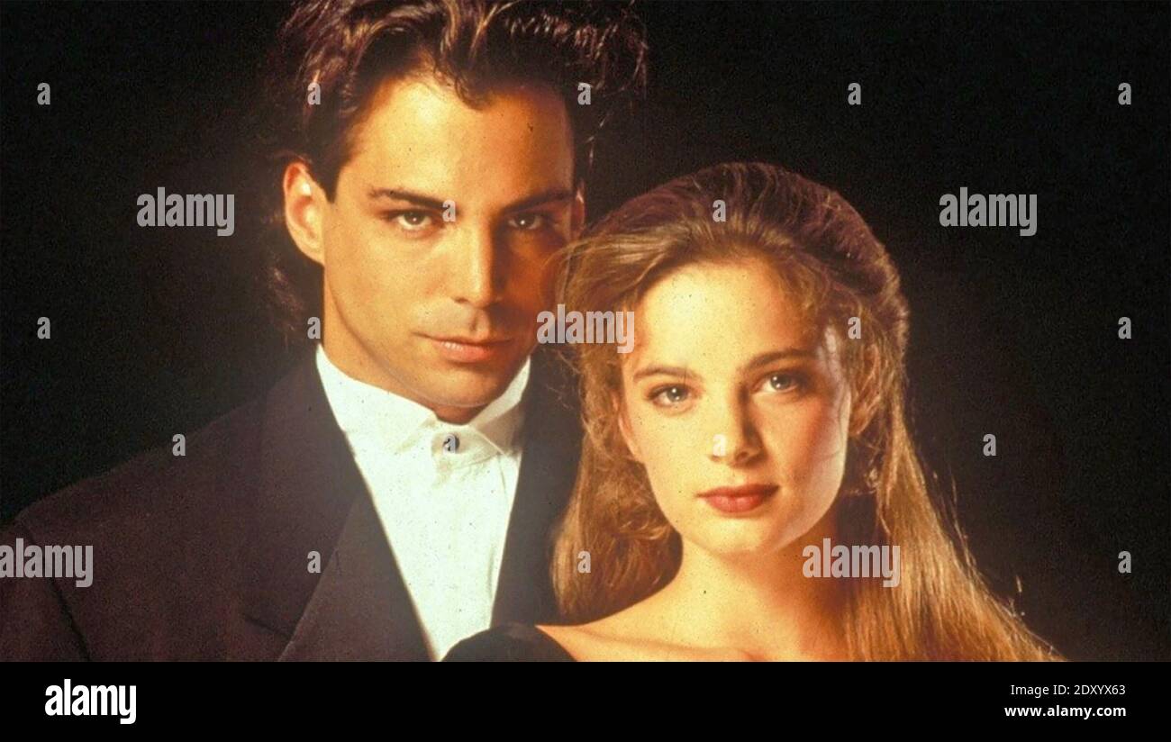 WENN BLICKE TÖTEN KÖNNTEN (alias Teen Agent) 1991 Warner Bros Film mit Richard Grieco und Gabrielle Anwar Stockfoto