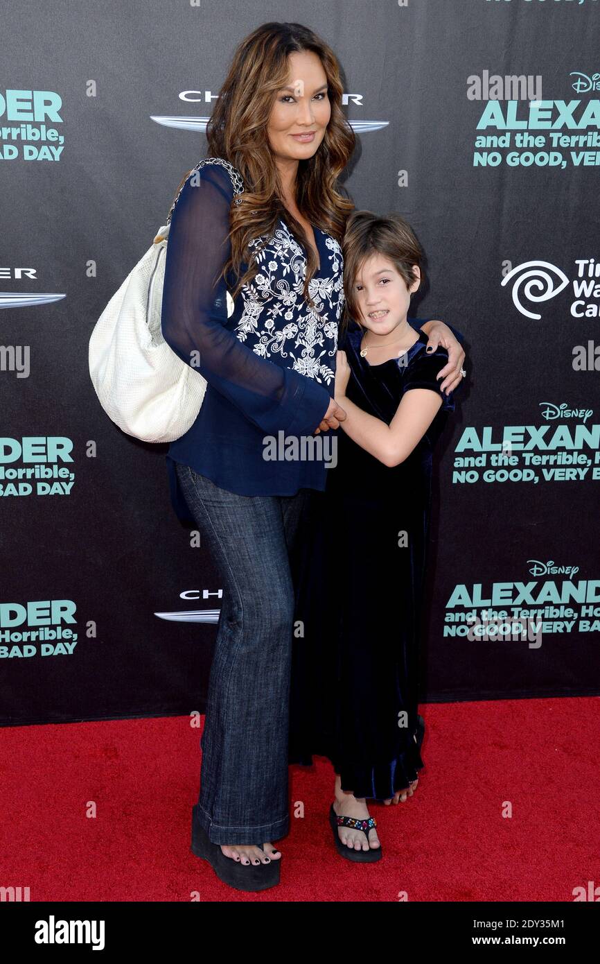 TIA Carrere nimmt am 6. Oktober 2014 an der Premiere von Disneys Alexander and the terrible, Horrible, No Good, Very Bad Day im El Capitan Theatre in Los Angeles, CA, USA Teil. Foto von Lionel Hahn/ABACAPRESS.COM Stockfoto