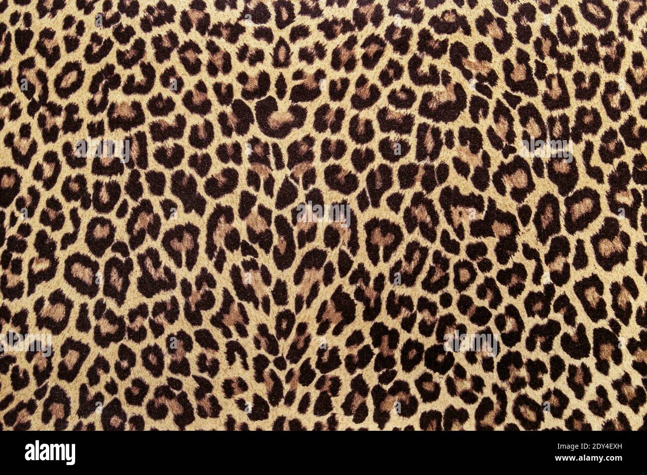 Leopardeneffekt. Textildesign mit Leopardenmuster und Tiermuster. Nahtloses Muster aus Gepardenhaut. Leopardeneffekt, Stoffmuster, Hintergrundmuster Stockfoto