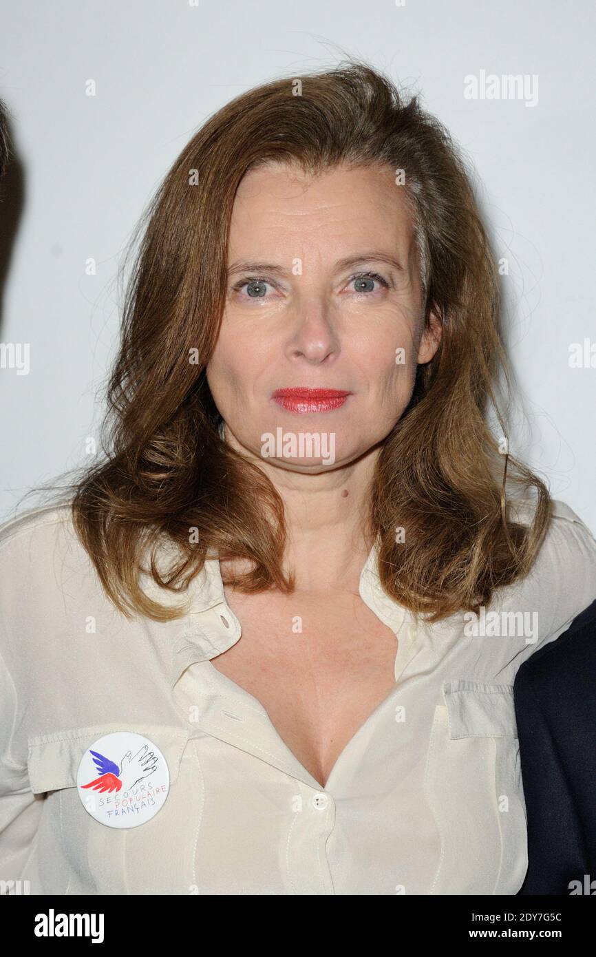 Valerie Trierweiler bei Secours Populaire 70. Jubiläumsfeier im Palais de l'UNESCO in Paris, Frankreich am 08. dezember 2014. Foto von Alban Wyters/ABACAPRESS.COM Stockfoto