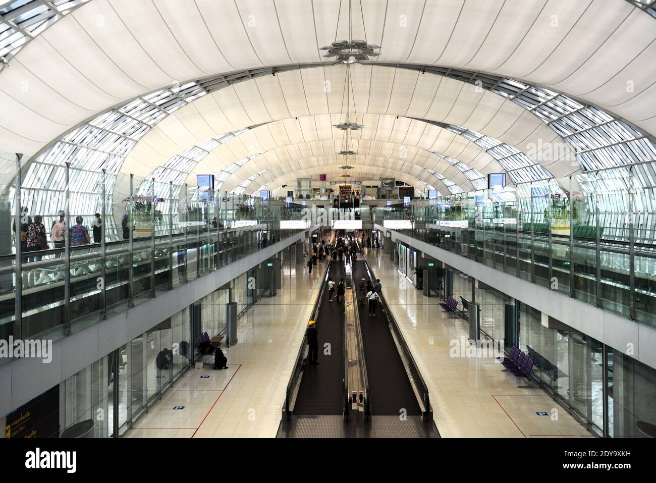 Suvarnabhumi Flughafen in Bangkok, Thailand. Stockfoto