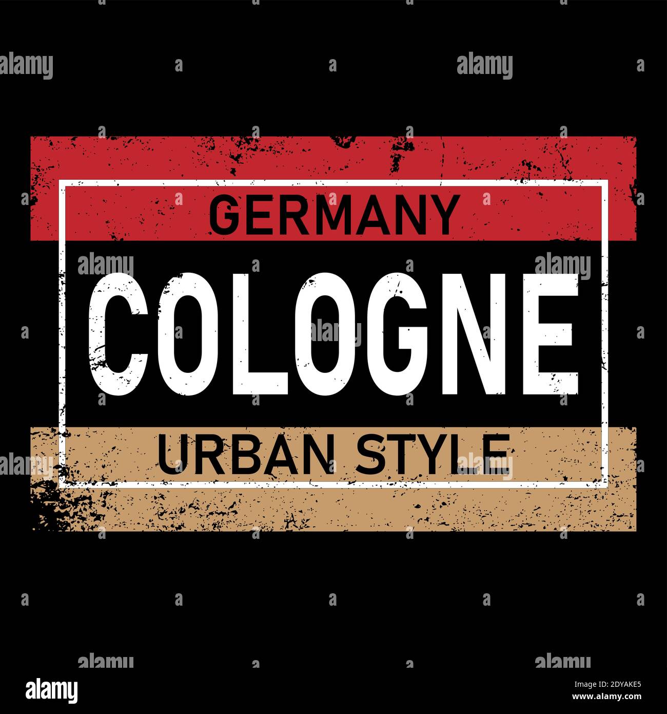 Köln Moderne Stadt isoliert auf weißem Hintergrund. T-Shirt-Druck,  Typografie-Karte, Poster-Design. Vektorgrafik. Retro-Style im Vintage-Look  Stock-Vektorgrafik - Alamy