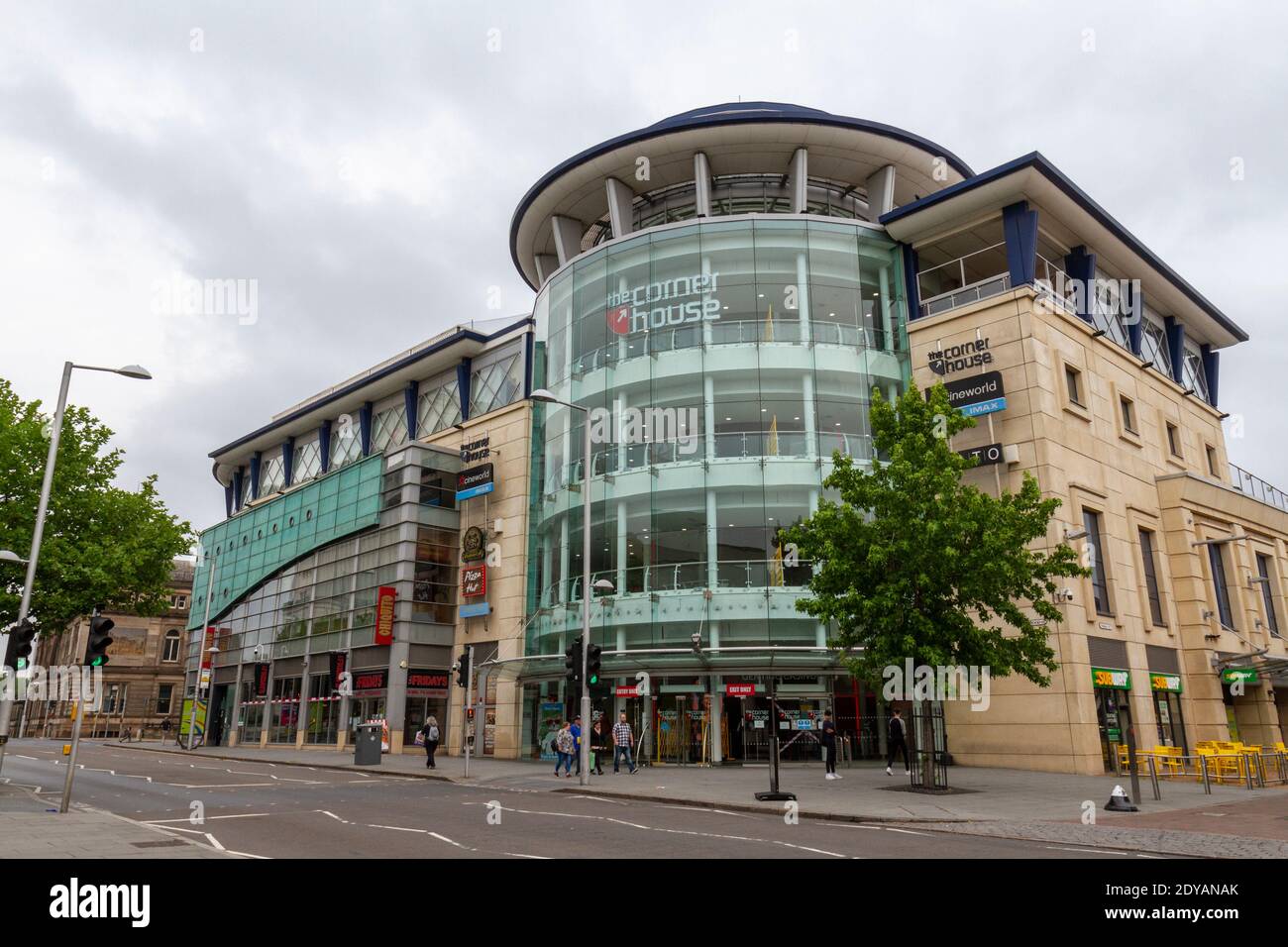 The Cornerhouse Nottingham, ein Freizeit- und Unterhaltungszentrum in der Nähe des Theatre Royal & Royal Concert Hall, Nottingham Stadtzentrum, Notts., Großbritannien. Stockfoto