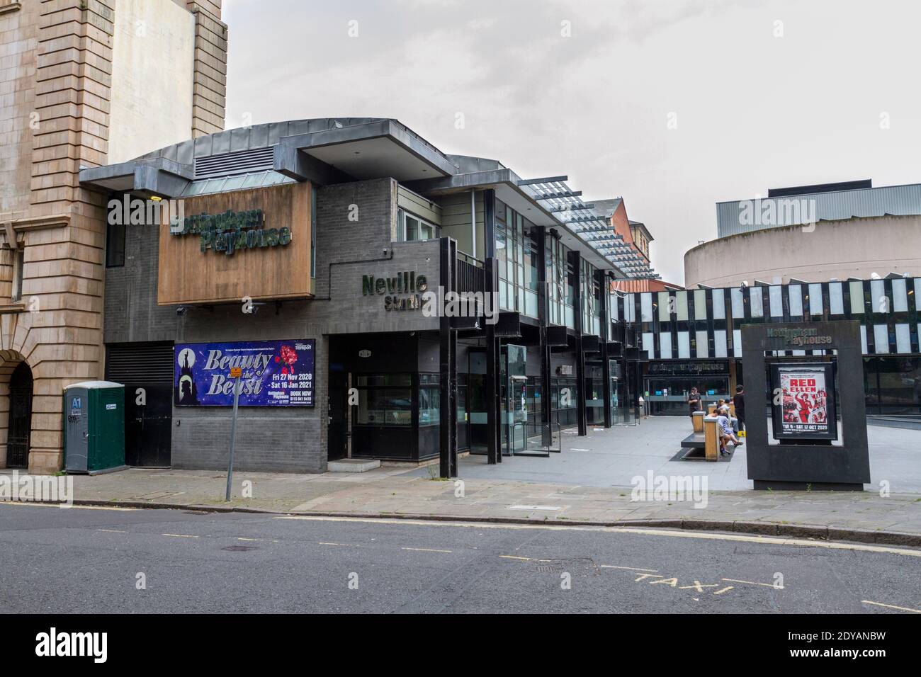 Nottingham Playhouse, Neville Studio, Stadtzentrum Nottingham, Notts., Großbritannien. Stockfoto