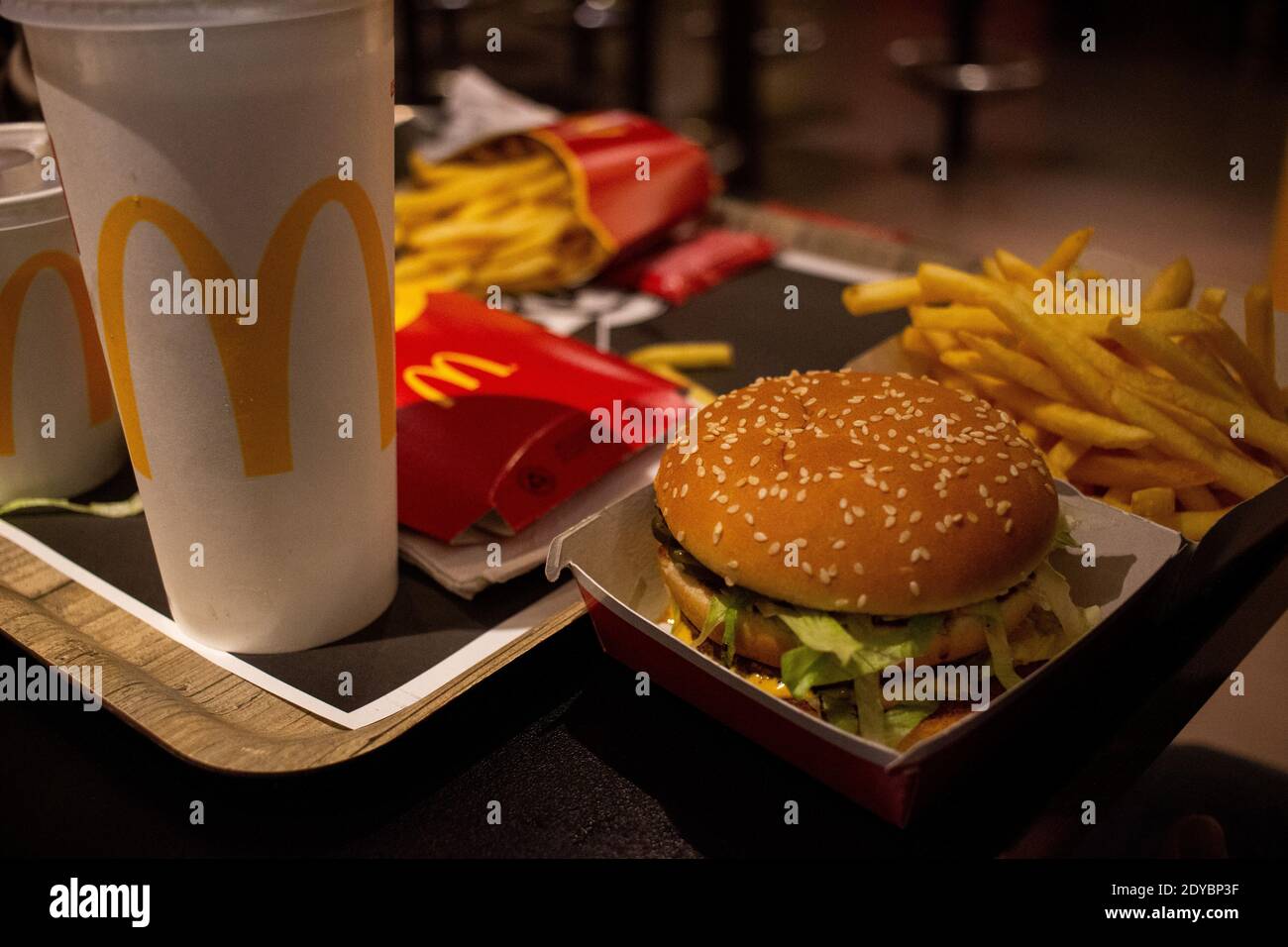 Lllustration des täglichen Lebens in Paris, Frankreich. Lllustration du quotidien à Paris en France. Stockfoto