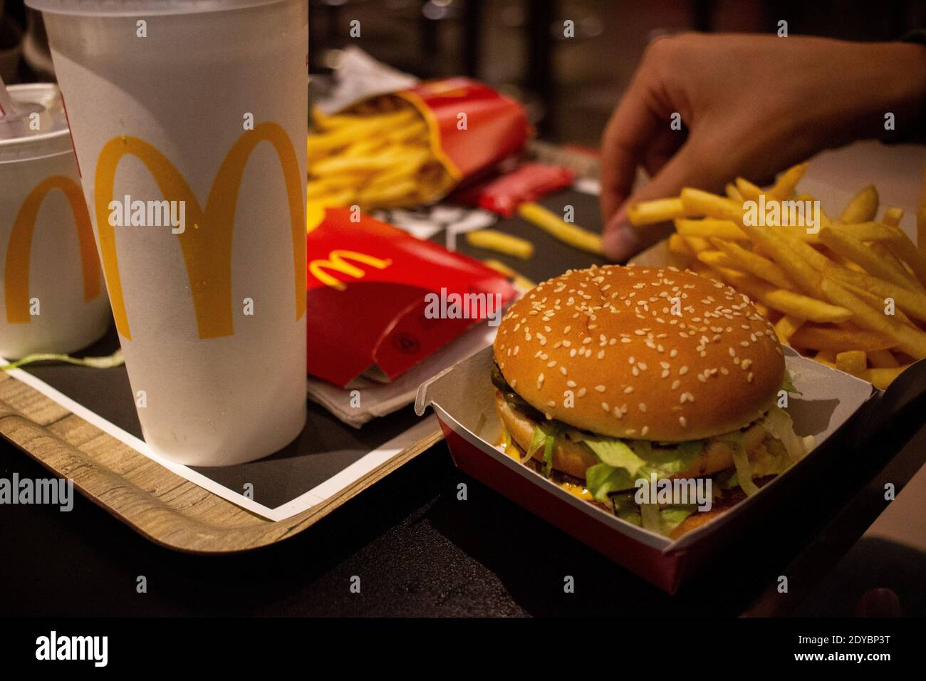 Lllustration des täglichen Lebens in Paris, Frankreich. Lllustration du quotidien à Paris en France. Stockfoto