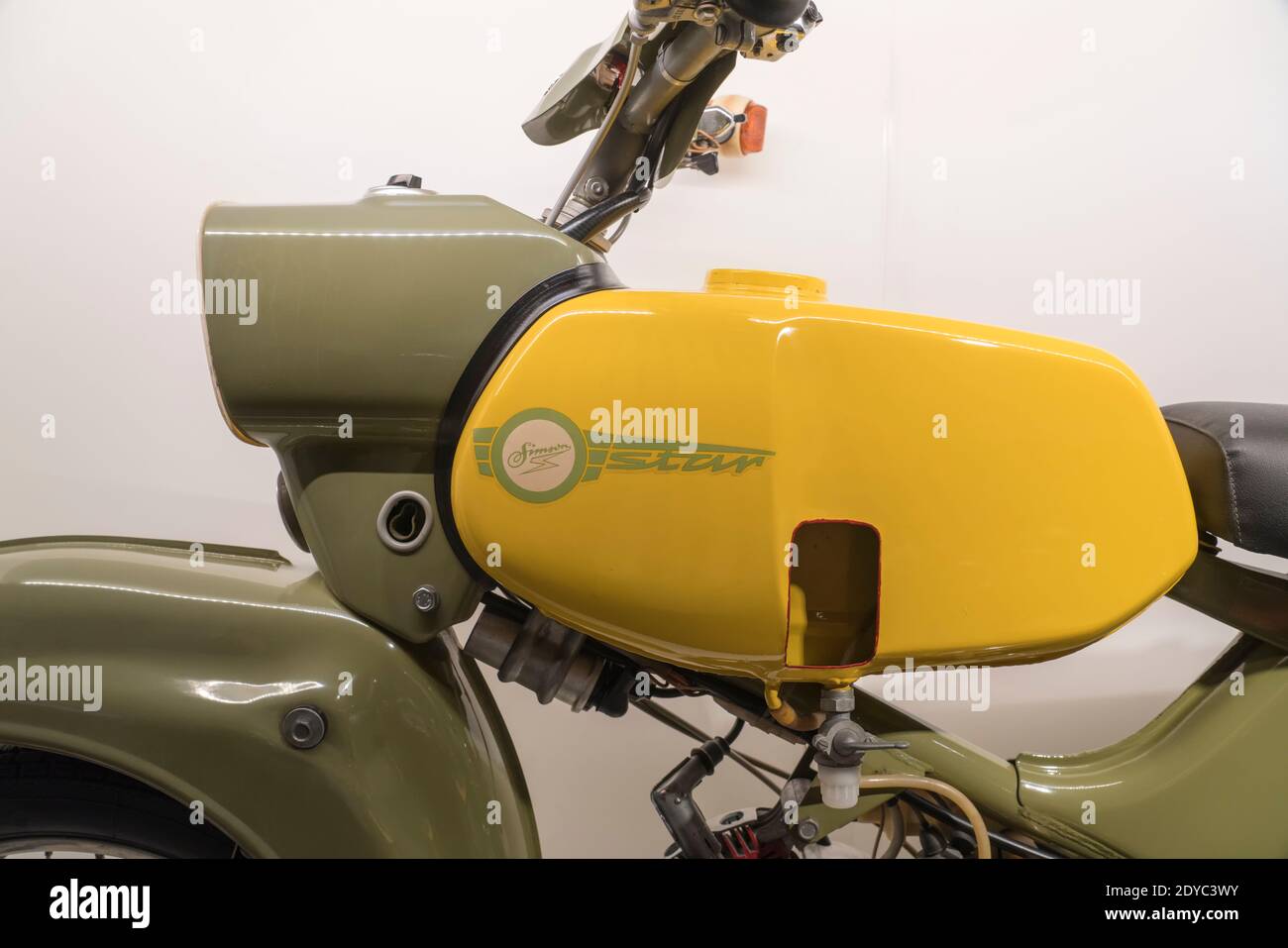 Simson SR 4-4 Habicht, 1971, VEB Fahrzeug- und Jagdwaffenwerk Suhl, Deutsche Demokratische Republik, PS.SPEICHER Museum, Einbeck, Niedersachsen, Deutschland Stockfoto