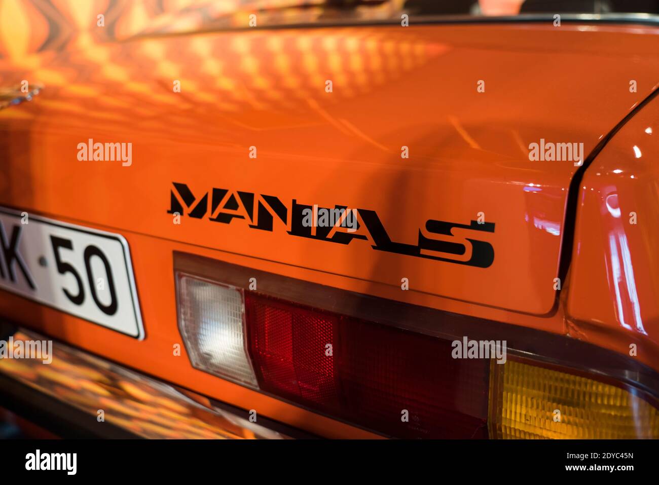 Opel Manta, Adam Opel AG., PS.SPEICHER Museum, Einbeck, Niedersachsen, Deutschland, Stockfoto