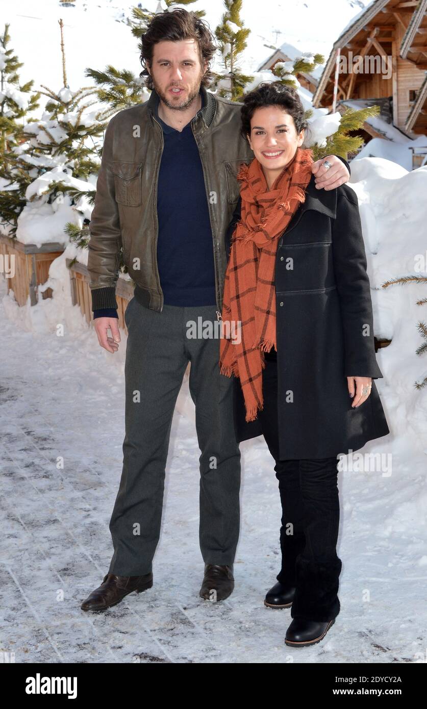 Barbara Cabrita und Lannick Gautry posiert während des 16. Alpe d'Huez Comedy Film Festivals, das am 18. Januar 2013 in l'Alpe d'Huez, Frankreich, stattfand. Foto von Jeremy Charriau/ABACAPRESS.COM Stockfoto Barbara Cabrita und Lannick Gautry posiert während des 16. Alpe d'Huez Comedy Film Festivals, das am 18. Januar 2013 in l'Alpe d'Huez, Frankreich, stattfand. Foto von Jeremy Charriau/ABACAPRESS.COM Stockfoto