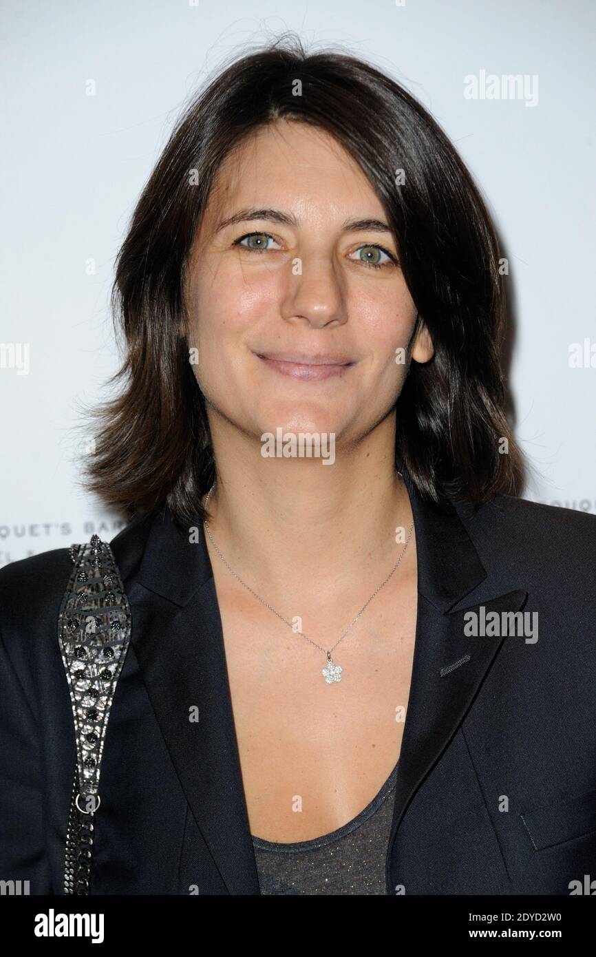 Estelle Denis nimmt am 21. Januar 2013 an der Eröffnungsfeier für das neue Restaurant "La Petite Maison De Nicole" im Hotel Fouquet's Barriere in Paris, Frankreich, Teil. Foto von Alban Wyters/ABACAPRESS.COM Stockfoto