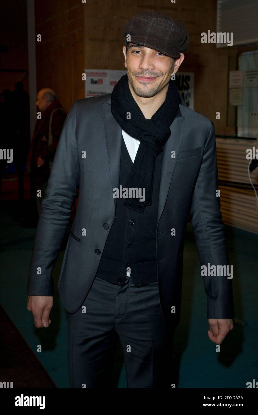 Steevy Boulay nimmt an der "Mariage Pour Tous" (Hochzeit für alle) Party-Veranstaltung im Theater du Rond-Point in Paris, Frankreich, am 27. Januar 2013 Teil. Foto von Aurore Marechal/ABACAPRESS.COM Stockfoto