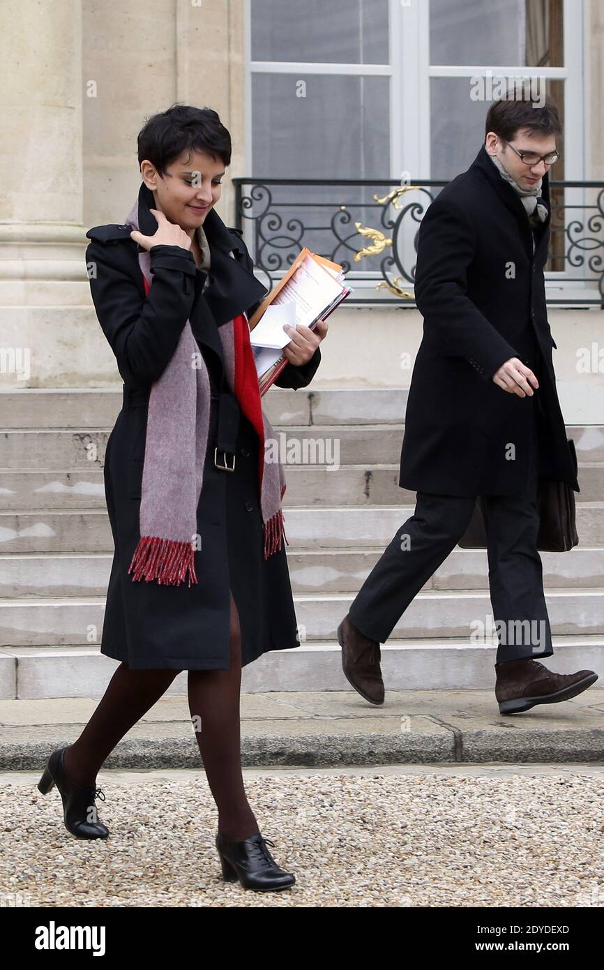 Die französische Ministerin für Frauenrechte und Regierungssprecherin