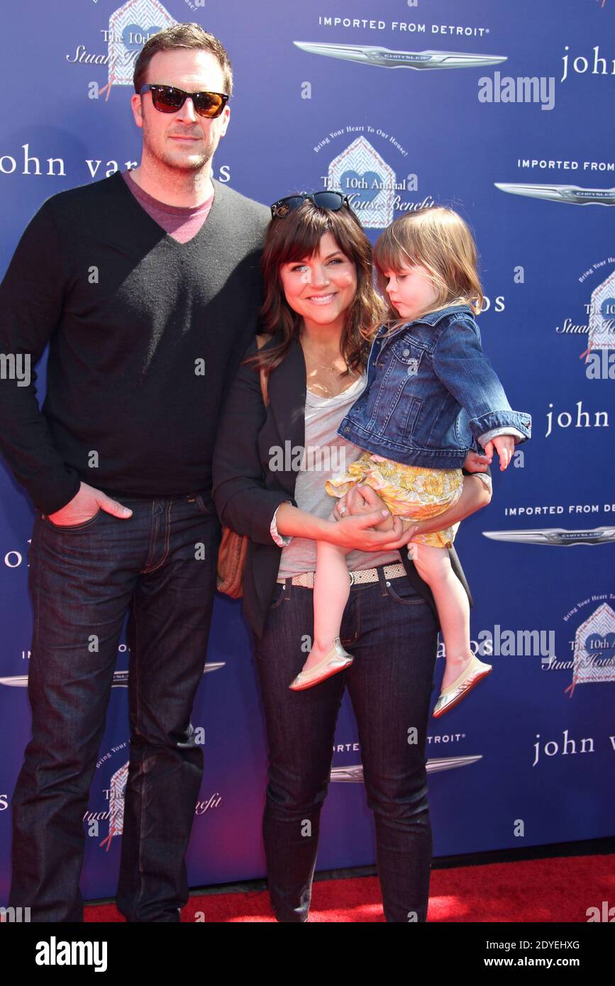 Tiffani Thiessen kommt am 10. März 2013 zur 10. Stuart House Benefit in der John Varvatos Boutique in Los Angeles, CA, USA. Foto von Baxter/ABACAPRESS.COM Stockfoto