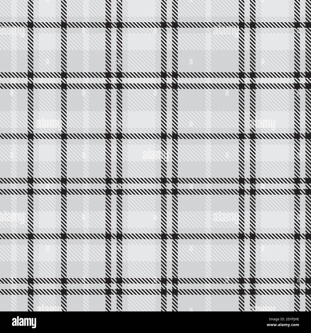 Asymmetrische Plaid strukturiert nahtlose Muster geeignet für Mode-Textilien und Grafiken Stock Vektor