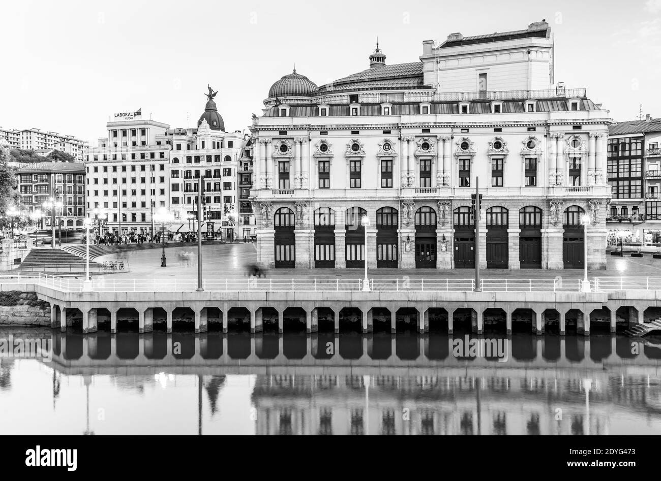 Teatro Arriaga (Opernhaus), Bilbao, Bizkaia, Baskenland, Spanien, Europa Stockfoto