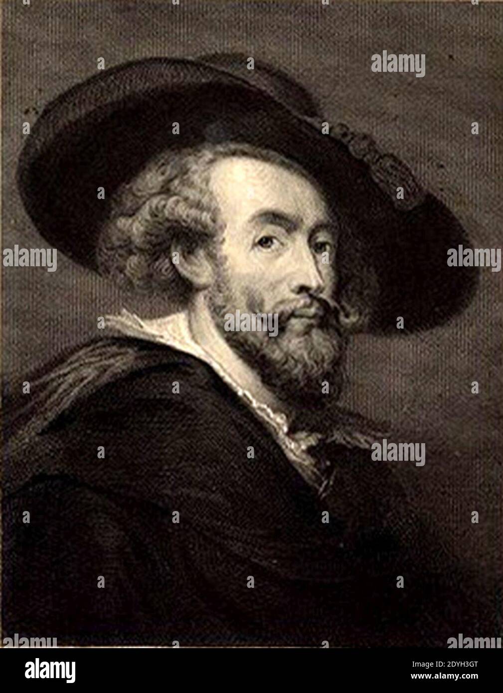 Laugier Jean Nicolas - Rubens. Stockfoto