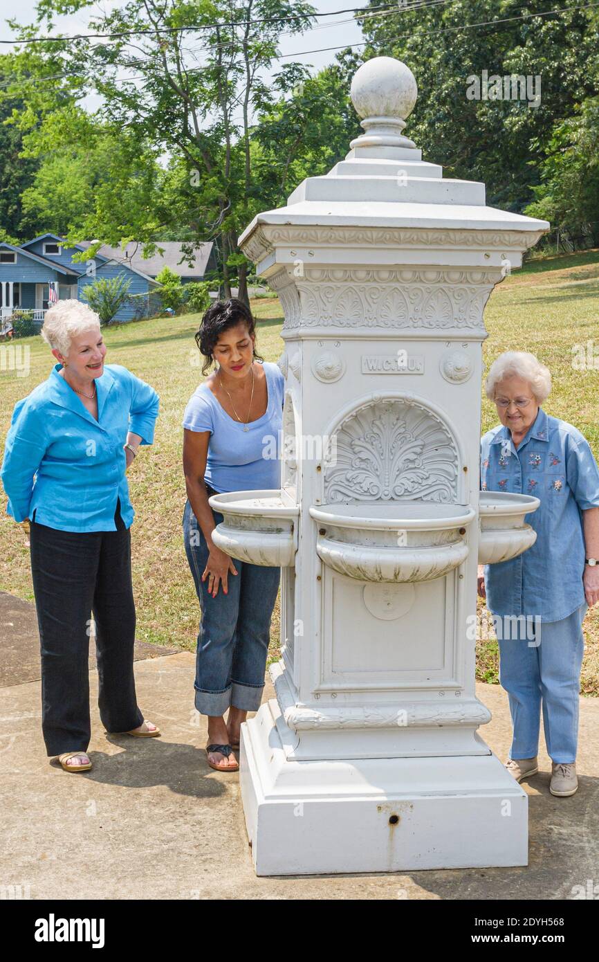 Alabama Guntersville, Museum & Cultural Center Center Historical Society, Christian Temperance Union Springbrunnen für Frauen, Stockfoto