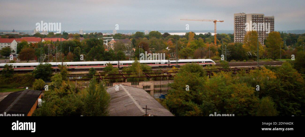 TallantImages, Zug, Züge, Deutsche Bahn Dresden Stockfoto