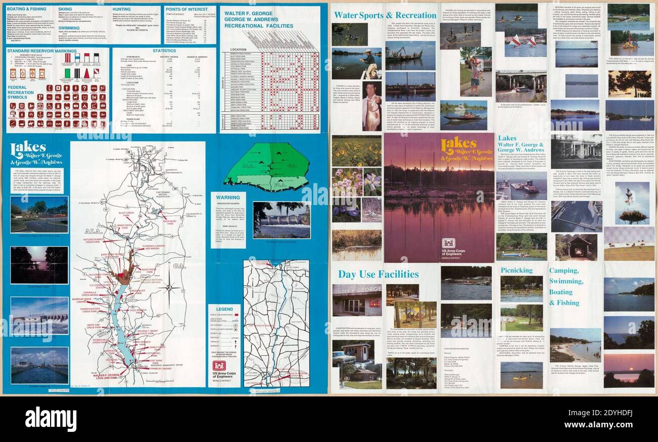 Seen Walter F. George & George W. Andrews Stockfoto