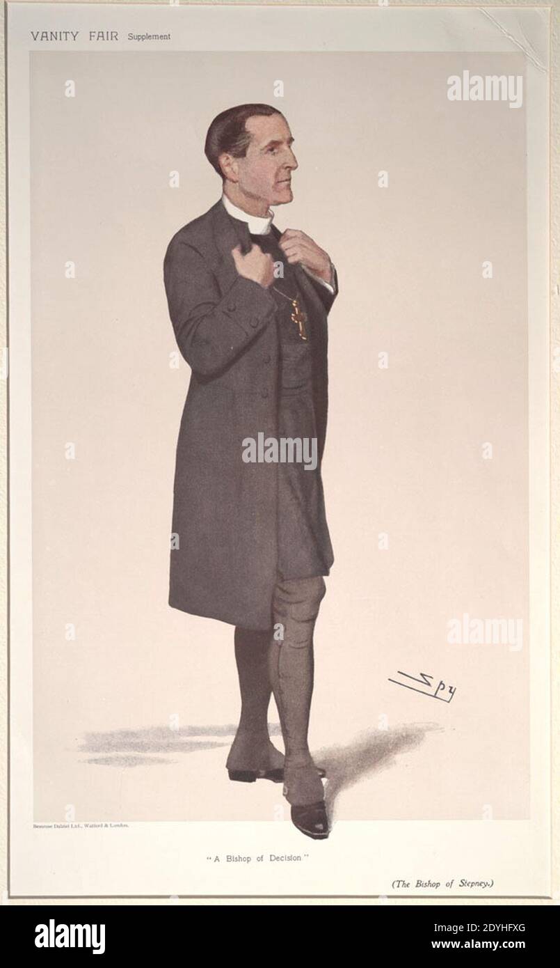 Cosmo Gordon Lang, Vanity Fair, 1906-04-19. Stockfoto