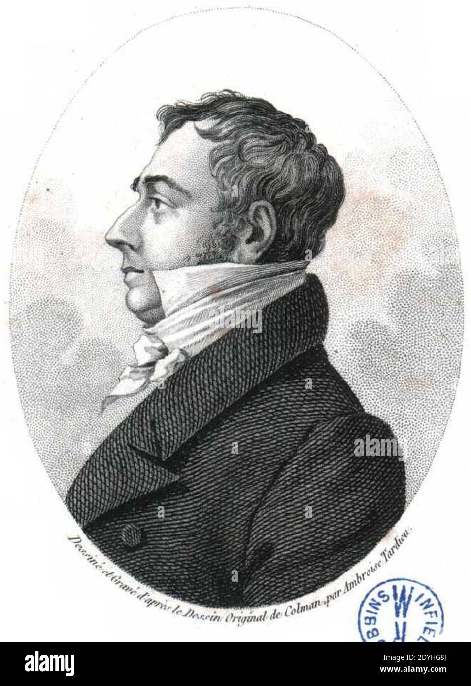 Jean Vincent Felix Lamouroux. Stockfoto