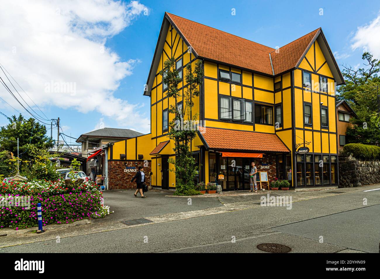 Deutsche Bäckerei Danke in Izunokuni, Japan Stockfoto