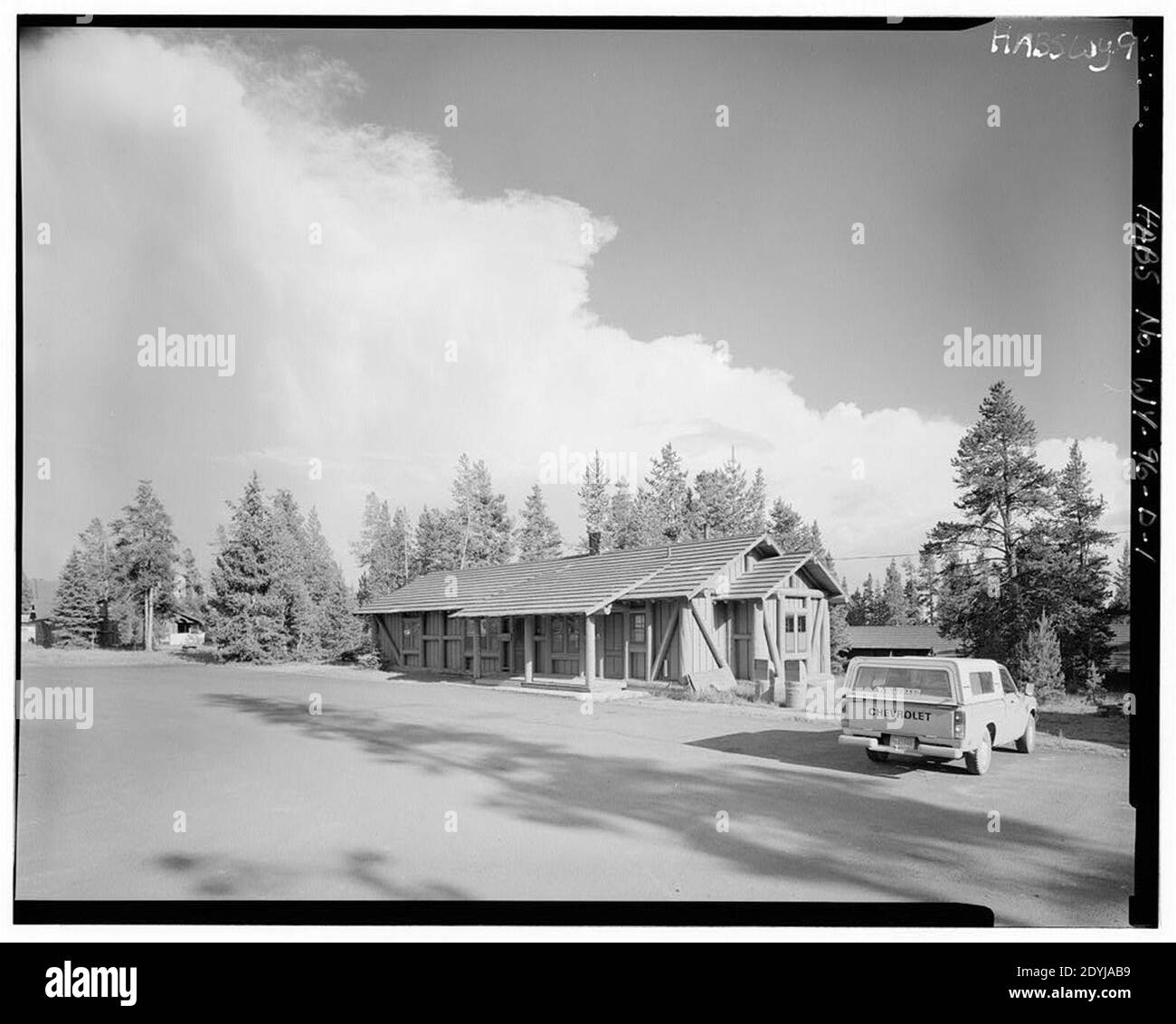 Lake Fish Hatchery Historic Building 05. Stockfoto