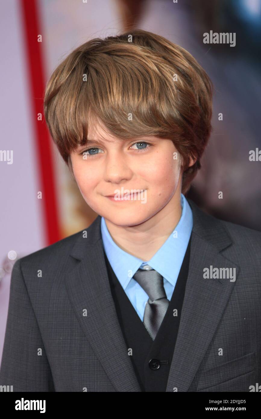 Ty Simpkins kommt zur Premiere von 'Iron man 3' am 24. April 2013 in Hollywood, Los Angeles, CA, USA. Foto von Krista Kennel/ABACAPRESS.COM Stockfoto