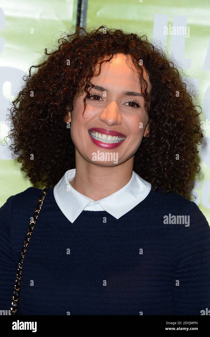 Amelle Chahbi bei der Premiere von 'enis' am UGC Les Halles in Paris, Frankreich am 29. April 2013. Foto von Nicolas Briquet/ABACAPRESS.COM Stockfoto