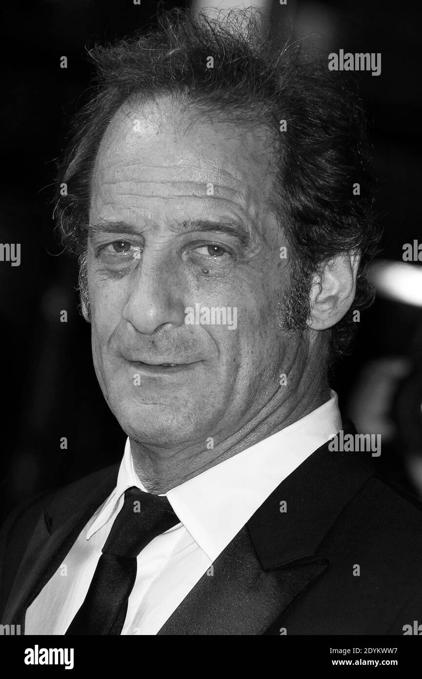 Vincent Lindon bei der Vorstellung "La grande Bellezza" im Palais des Festivals im Rahmen des 66. Filmfestivals von Cannes in Cannes, Frankreich, am 21. Mai 2013. Foto von Nicolas Genin/ABACAPRESS.COM Stockfoto