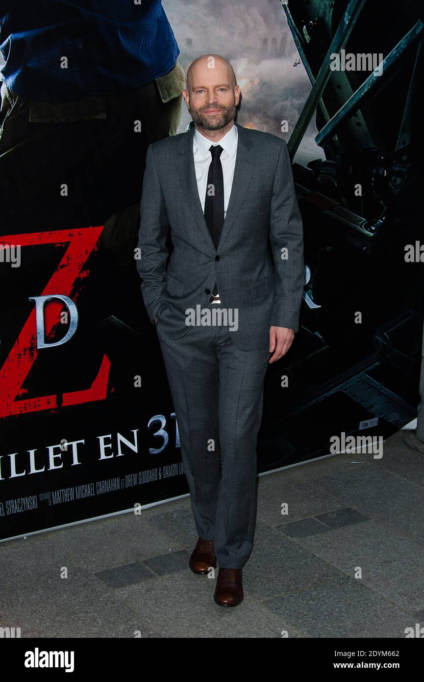 Regisseur Marc Forster bei der französischen Premiere des Films 'World war Z' am 3. Juni 2013 im UGC Normandie Theater in Paris, Frankreich. Foto von Nicolas Genin/ABACAPRESS.COM Stockfoto