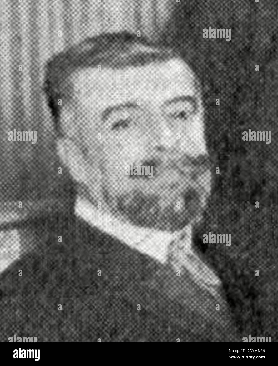 Le Baron Étienne van Zuylen van Nyevelt en 1906. Stockfoto