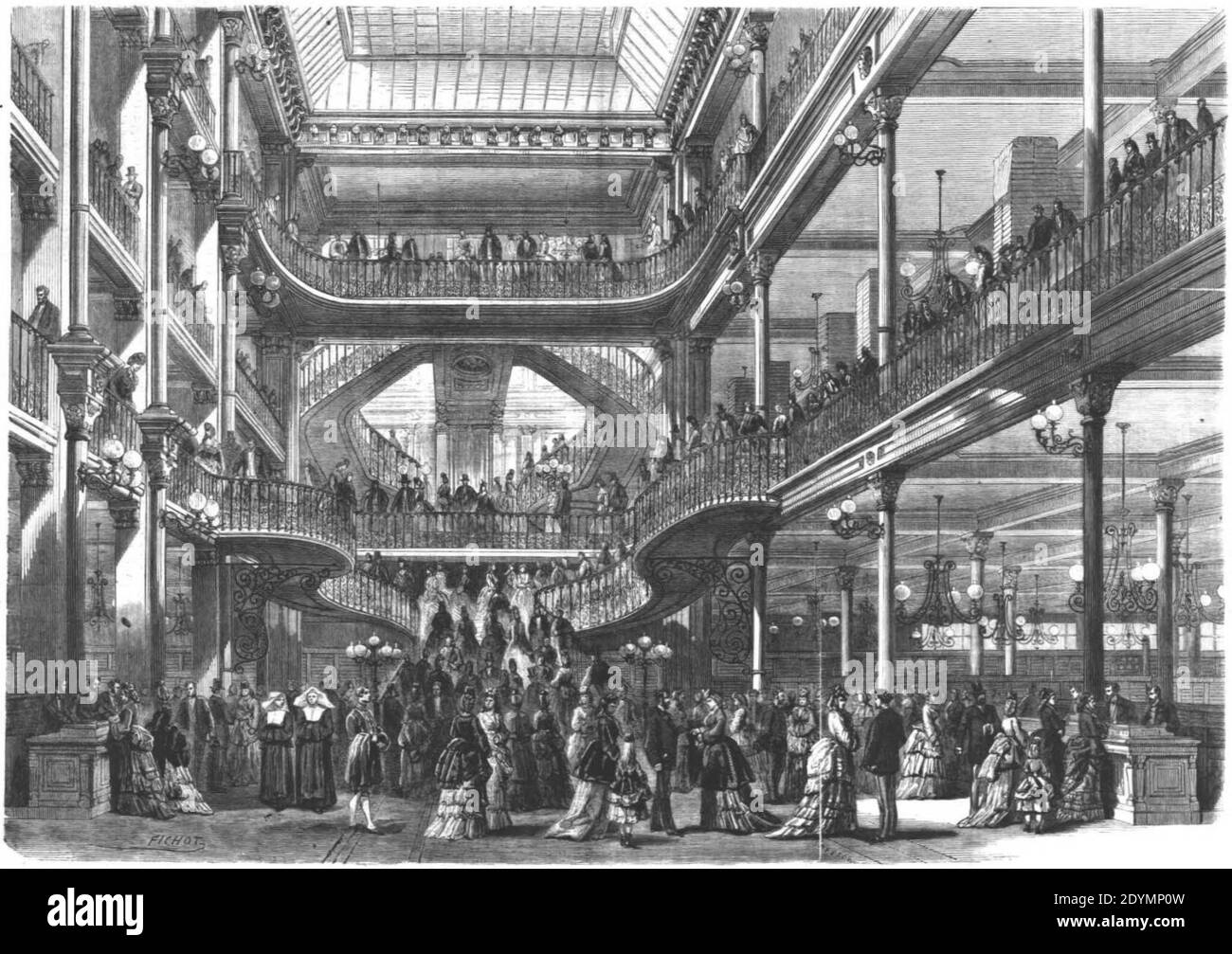 Le Bon Marché, 001. Stockfoto