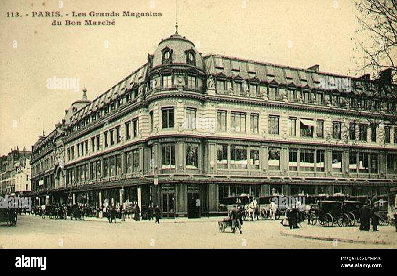 Le Bon Marché à Paris (2). Stockfoto