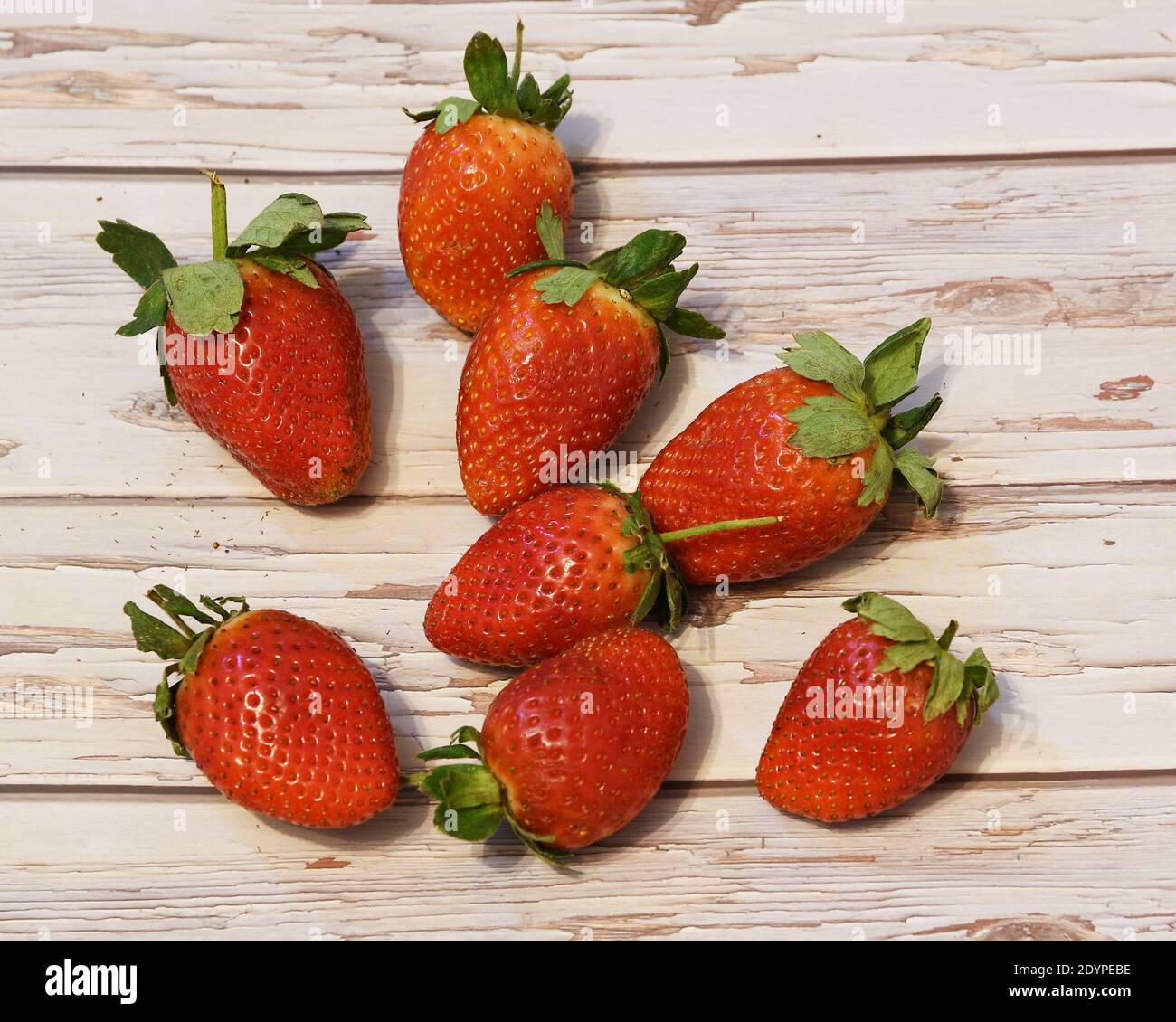 Erdbeeren, Obst Stockfoto
