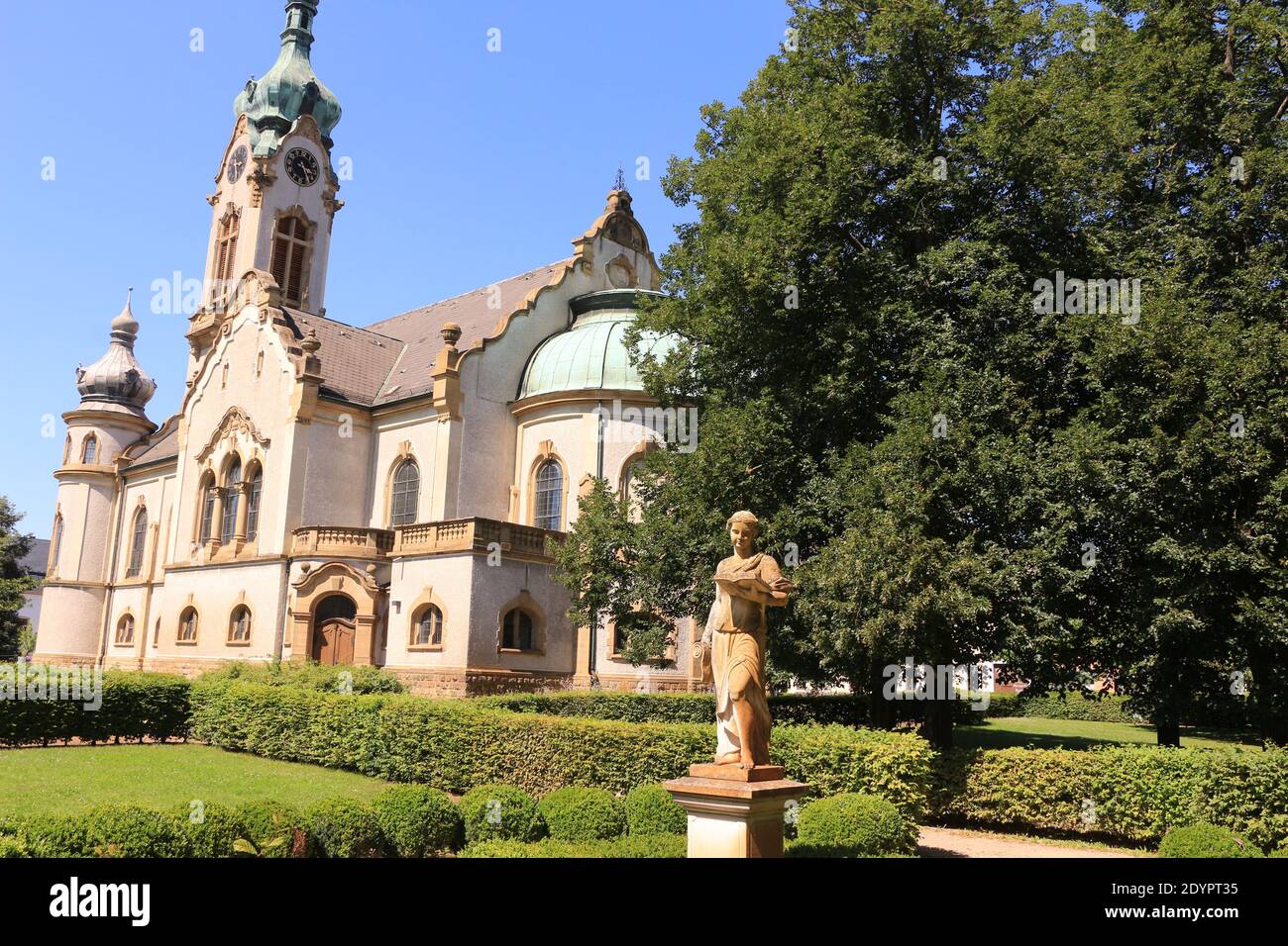 Impressionen aus der Altstadt von Hockenheim Stockfoto