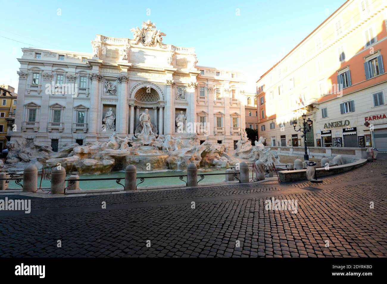 Roma, 27 dicembre 2020, ultimo giorno di zona rossa Stockfoto