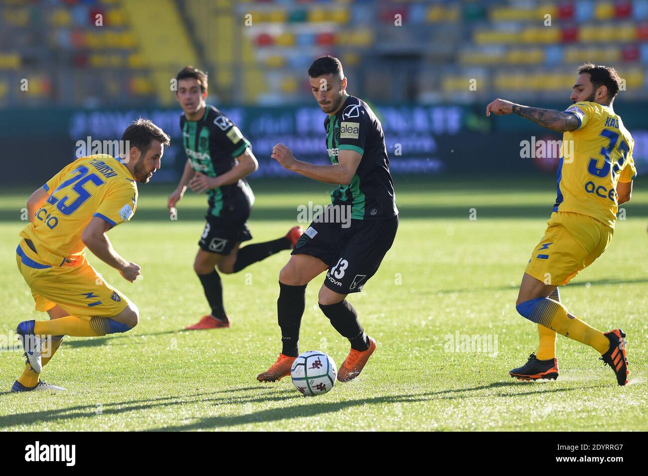 Frosinone, Ita. Dezember 2020. Patrick Ciurria of Pordenone, Frosinone V Pordenone, Serie B, Fußball, Rom, Italien - 27-12-2020 Kredit: Unabhängige Fotoagentur/Alamy Live Nachrichten Stockfoto