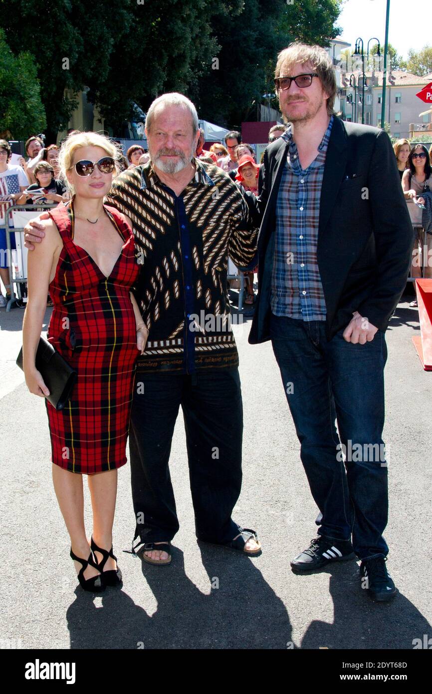 Melanie Thierry, Terry Gilliam und David Thewlis während des 70. Internationalen Filmfestivals von Venedig (Mostra), auf der Insel Lido in Venedig, Italien, am 02. September 2013. Foto von Aurore Marechal/ABACAPRESS.COM Stockfoto