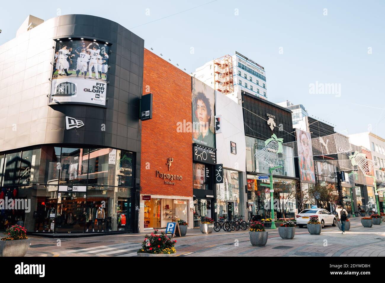 Busan, Korea - 11. November 2020 : Nampo-dong Einkaufsstraße Stockfoto