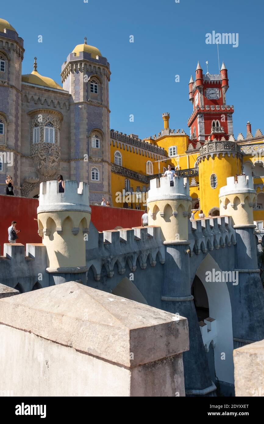 Fotos von einer Reise nach Lissabon, Sintra, Cascais, Portugal. Stockfoto