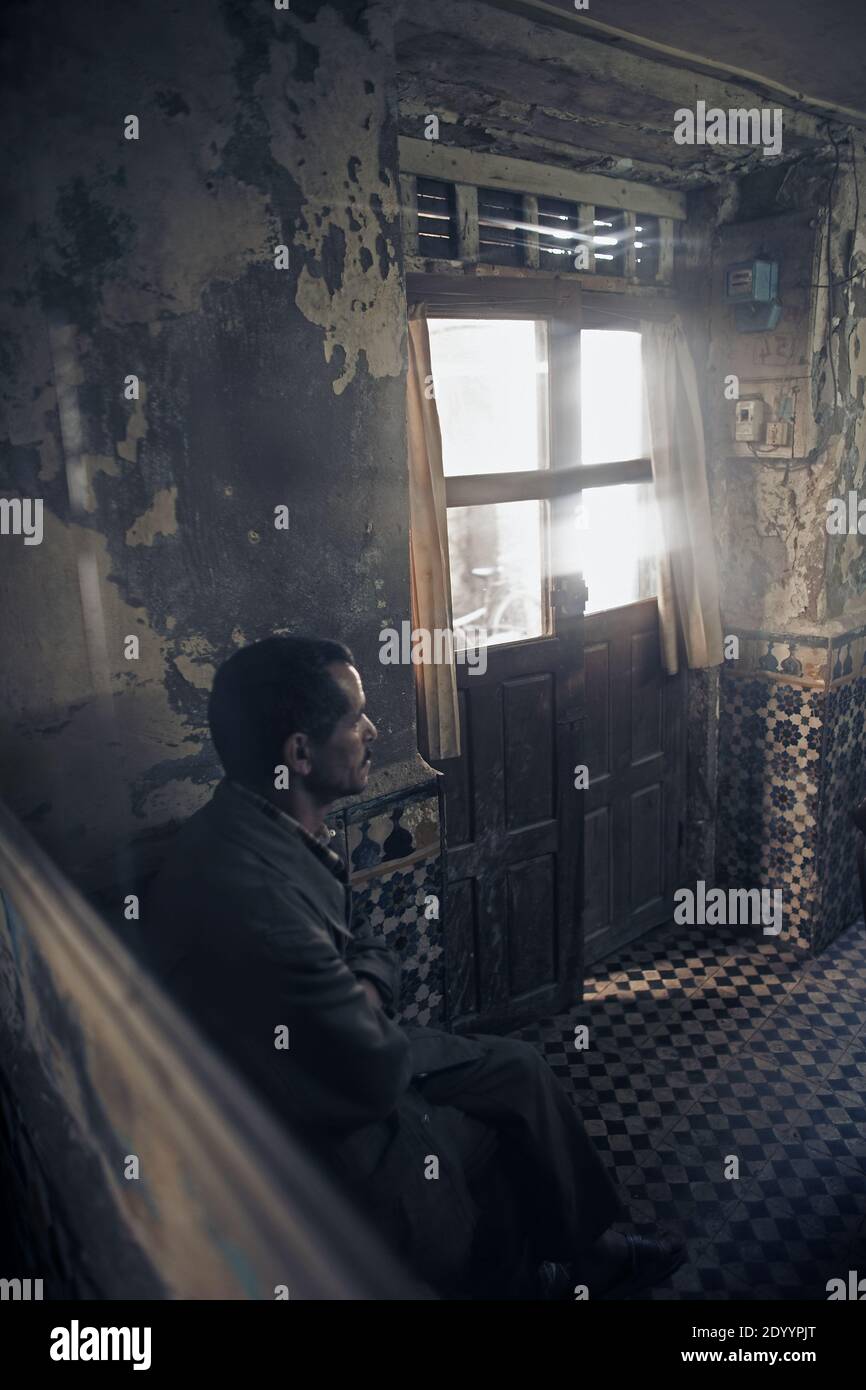 MAROKKO / Essaouira / der Mensch träumt. Stockfoto